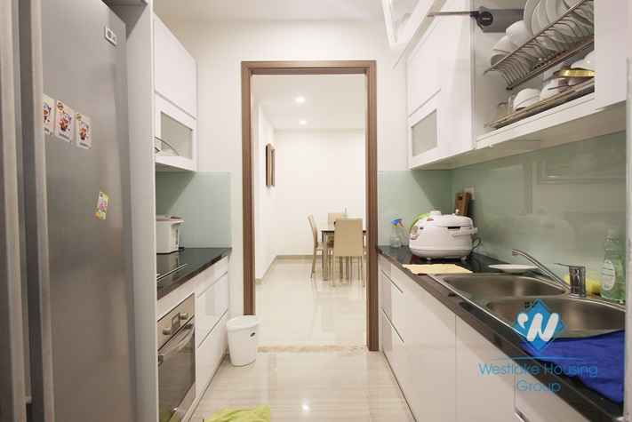 High floor three bedroom apartment in new building Ciputra, Ha Noi